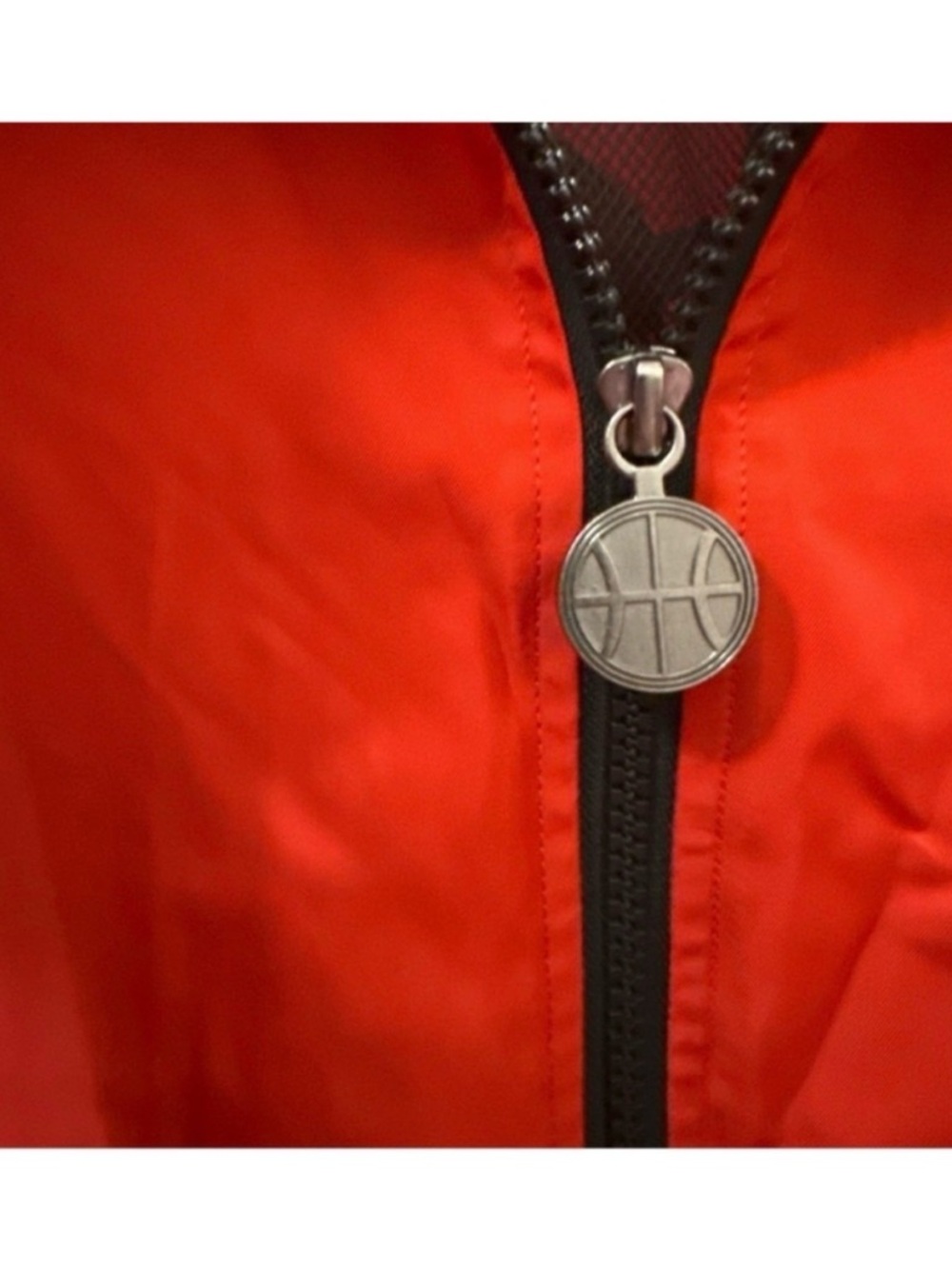 NBA Chicago Bulls Red and Black Team Jacket - Picture 4 of 5
